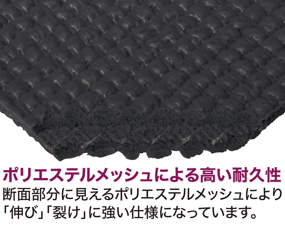 inFIT Yoga YKB350 Mat, Black,