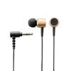 Elecom Стереонаушники Canal GrooveGangsta Series Dynamic Driver Мощный бас Gold 10 мм EHP-CN400AGD