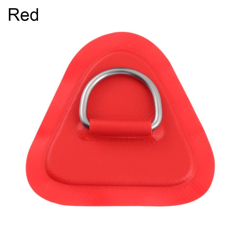PVC Pad Triangle D Ring Pad/Patch Raft Dinghy Inflatable Boat Patch Kayak Surfboard SUP Tie Down