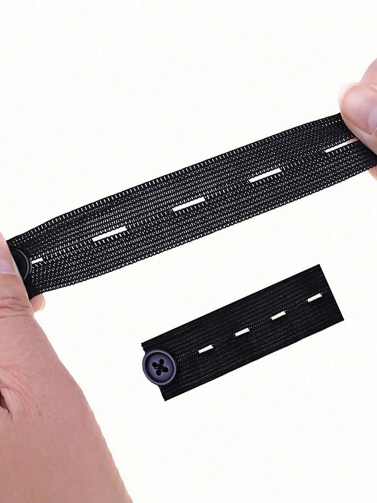20pcs Pant Extender Belt Unisex Waist Band Tight Trousers Jeans Skirts Maternity Button Hooks Garment DIY Sewing Supplies