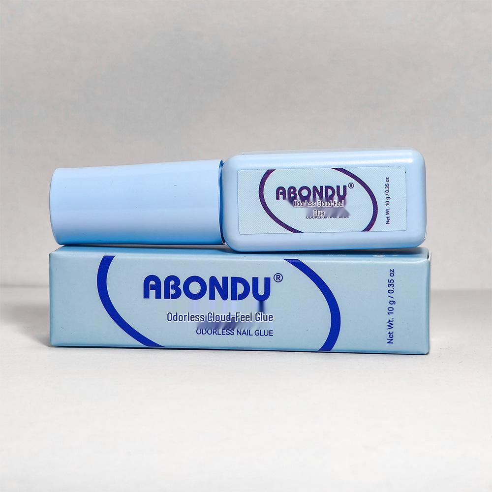 Quick-Dry Odorless Peel-Off Wearable Nail Tips with Brush-On Cloud-Feel Glue
