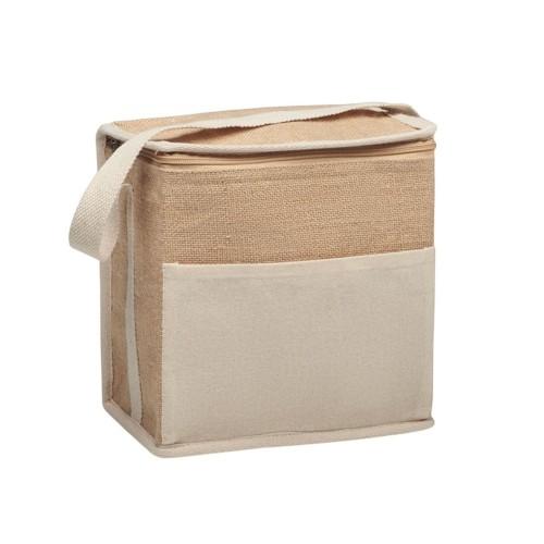 MidOcean Lona 3L Jute Canvas Cooler Bag