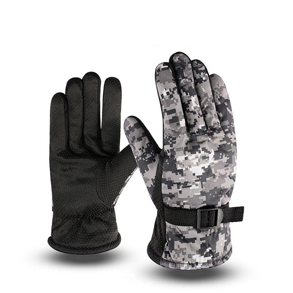 Men Women Riding Motorcycle Ultralight Waterproof Ski Gloves Warm Gloves