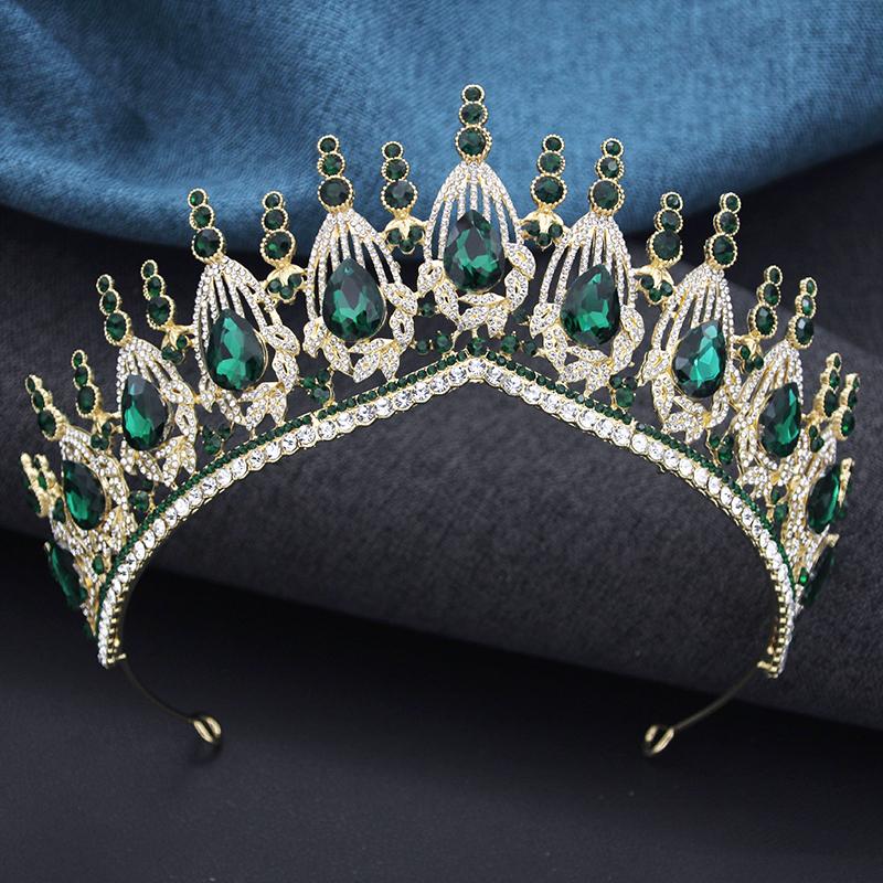 Luxury 13 Color Wedding Crown Princess Queen Tiaras and Crowns for Party Birthday Tiara Hair Jewelry Bridal Dress Accessories
