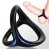 Ring With Scrotum Ring With High Quality Elastic Silicone Ring