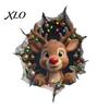 3D Holiday Wall Art Christmas Stickers, Decals for Living Room Bedroom And Party Creative Seasonal Gift Decor, Removable PVC Festive Home Entrance