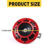 2PCS 110DB 12V Dual Tone Super Loud Air Train Horn Waterproof For Car Truck SUV