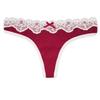 Женские хлопковые стринги, кружевные трусики-стринги, нижнее белье, женские трусы, сексуальное женское белье, брюки, нижнее белье, дамы с низкой посадкой, 6 шт./лот