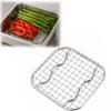 Elevated Feet Baking Cooling Rack Welded Wire Mesh Grilling Rack Durable Draining Rack  Cake Bread