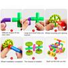 80/100/200Pcs Kids Pipe Building Block Toy Fine Motor Skills Colorful Tube Block Construction Toy Toddlers Boys Girls Educational DIY