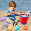 Summer Outdoor Beach Water Play Sand Can Be Folded Beach Bucket Beach Children Toys Sand Digging Shovel Set