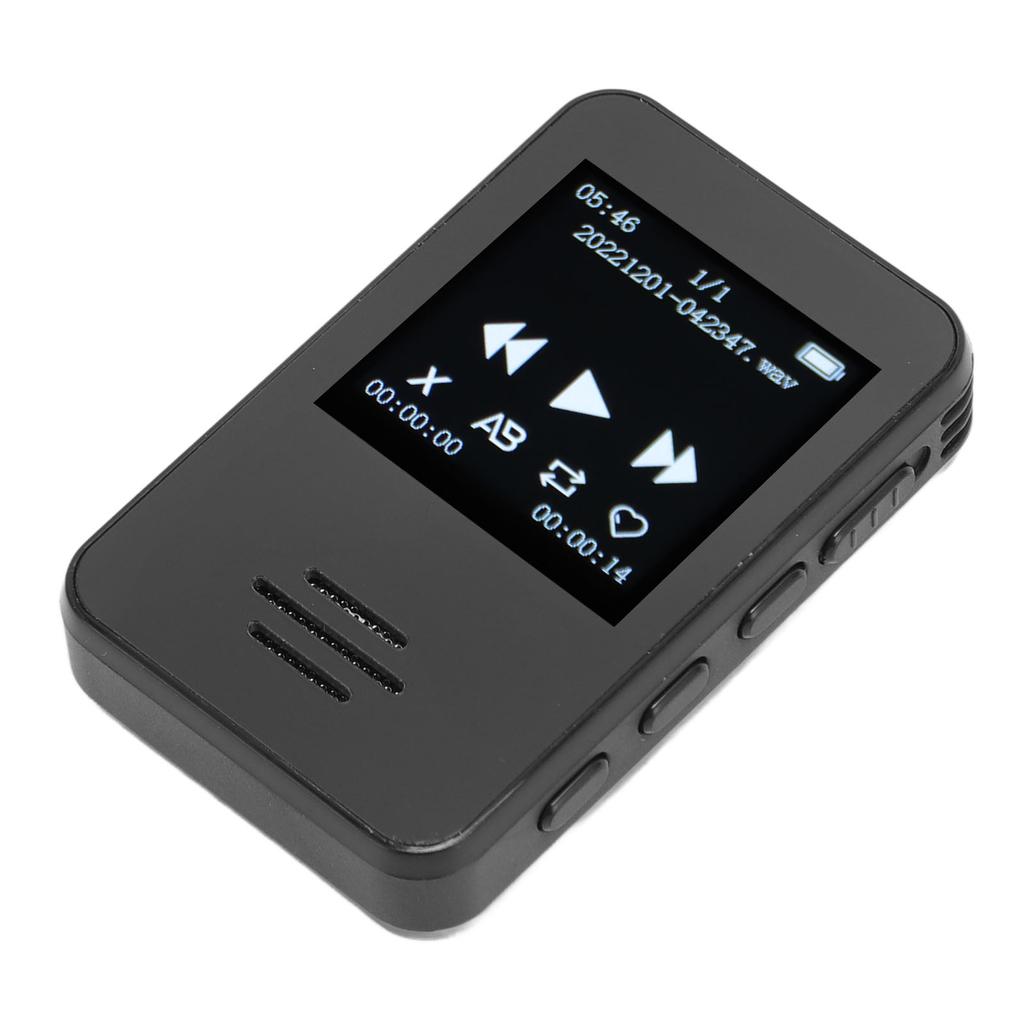 32 ГБ 1,33-дюймовый цифровой диктофон IPS высокой четкости Портативный диктофон Bluetooth5.2 для