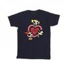 The Powerpuff Girls Girls Double Heart Cotton T-Shirt