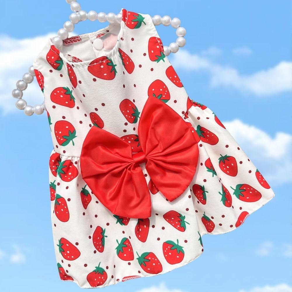 Floral Printed Puppy Princess Skirt XS-XXL Pet Skirt Cat Costume Cat Dog Dress Poodle