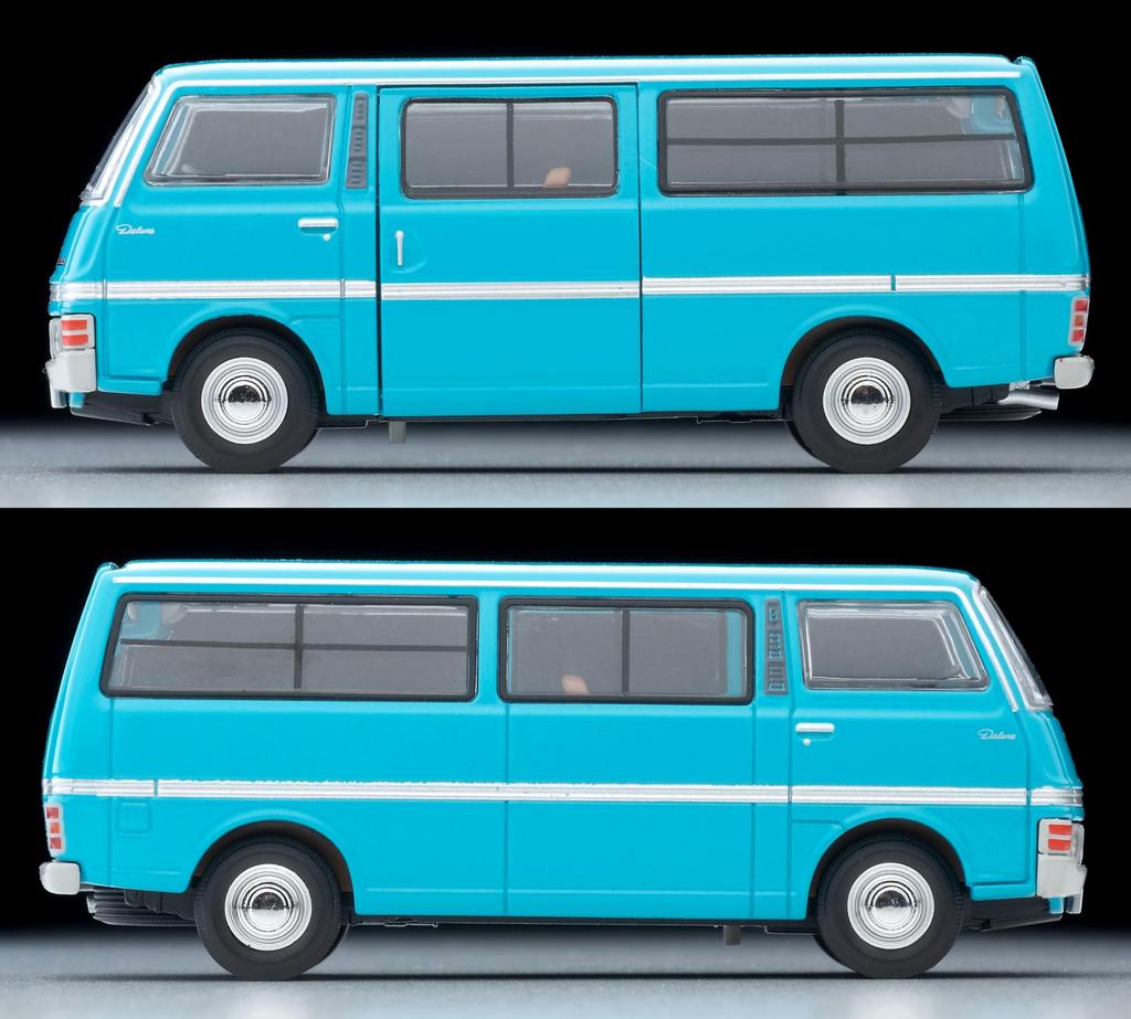 TOMYTEC Tomica Limited Vintage Neo LV-N341a Nissan Homy Long Light Van (Blue) 1976 Model Finished Product 332756