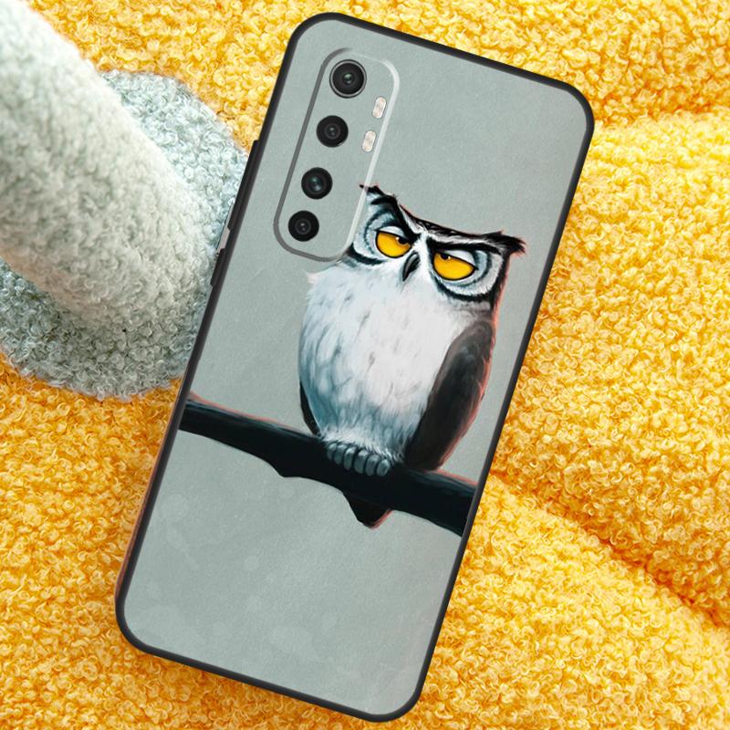 Милый чехол-мультяшная сова для Xiaomi 15 14 Ultra 13T 14T 15T Pro 17 Pro Max Чехол для POCO X7 Pro X5 X6 F5 F6 F7