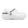 Crocs Kids  Casual Comfortable Warm Clogs Kids Footwear White Gray 207009-10M