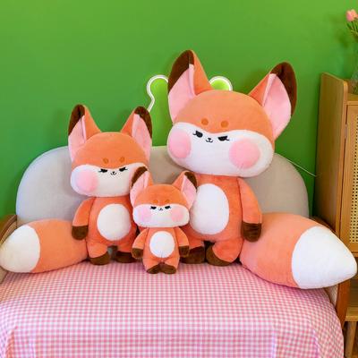 Плюшевая игрушка, мягкая игрушка-кукла с милой маленькой лисой в подарок на день рождения для ее лучшего друга