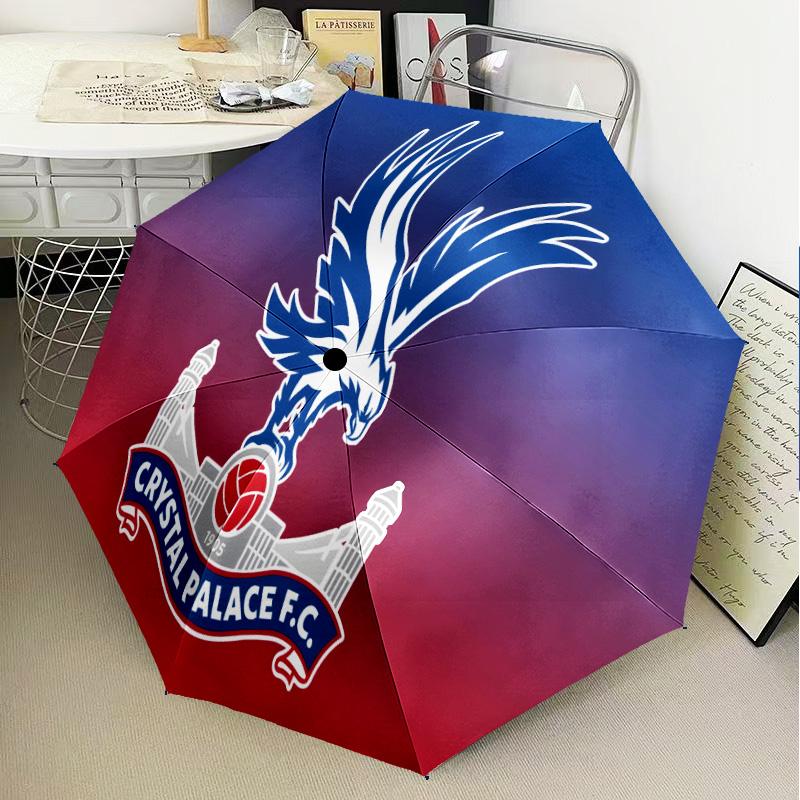 Eagle Crest Crystal Design Automatic Folding Umbrella - 8-Rib Travel Umbrella with Auto Open/Close & Portable Gifts for holidays or birthdays