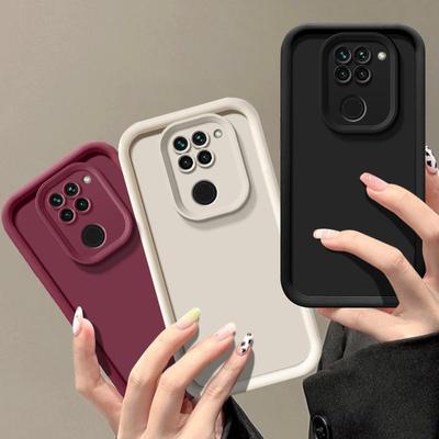 Чехол для Xiaomi Redmi Note 9 Чехол для телефона Redmi Note9 4G Xiaomi M2003J15SC Защита от падений Роскошный Конфетный Матовый Мягкий Чехол