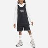 Nike Культура баскетбола ДНК логотип принт реверсивный дизайн баскетбольные шорты детские шорты черный FD4012-010