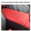 QHCP Leather Car Armrest Box Cover Center Console Armrest Box Sleeve Trims For Lexus ES200 260 300H 2018- Interior Accessory