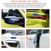Ziciner 4 Pcs Car Door Open Reflective Stickers Night Visibility Safety Warning Auto Anti-Collision