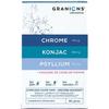 GRANIONS Комплекс для подавления аппетита - Конжак + Псиллиум + Хром - 60 капсул