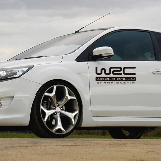 Car Reflective Sticker Decal for WRC World Rally Championship for Ford Mazda