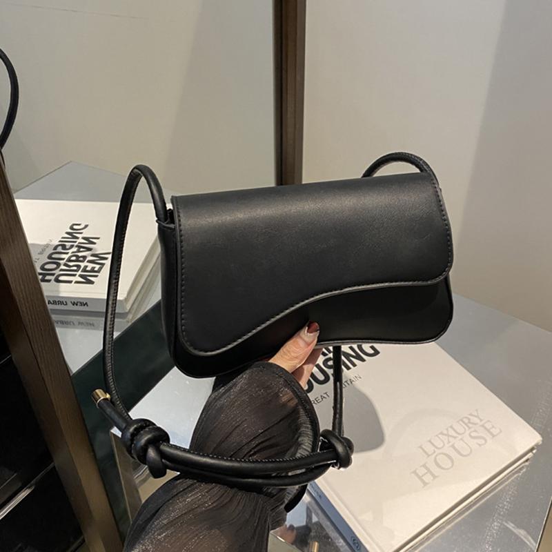 Минималистичная однотонная модная сумка-слинг Cloud Flap, легкая сумка через плечо для поездок на работу, сумка для телефона для девочек-подростков, идеально подходит для прогулок