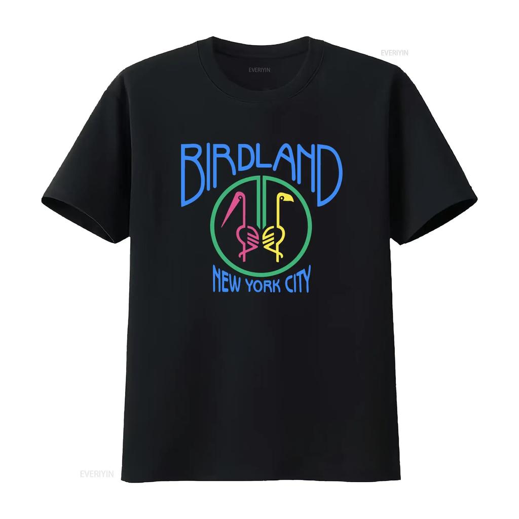 Vintage 90s Jazz Music T Shirt Mens Size XL Birdland New York City Design vintage Washed Unisex Slightly fashion Casual