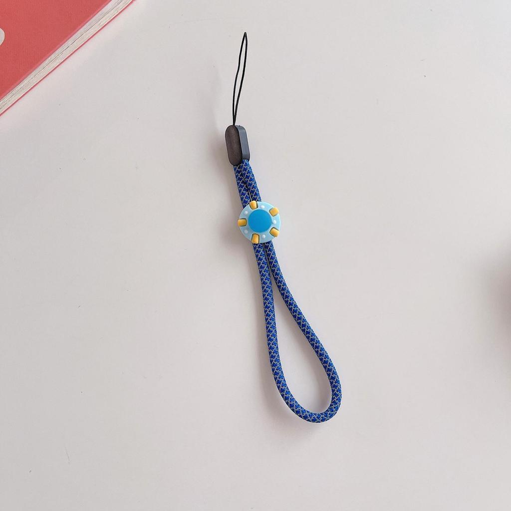 2022 Милый мультяшный медведь регулируемый нейлоновый ремешок для телефона на запястье