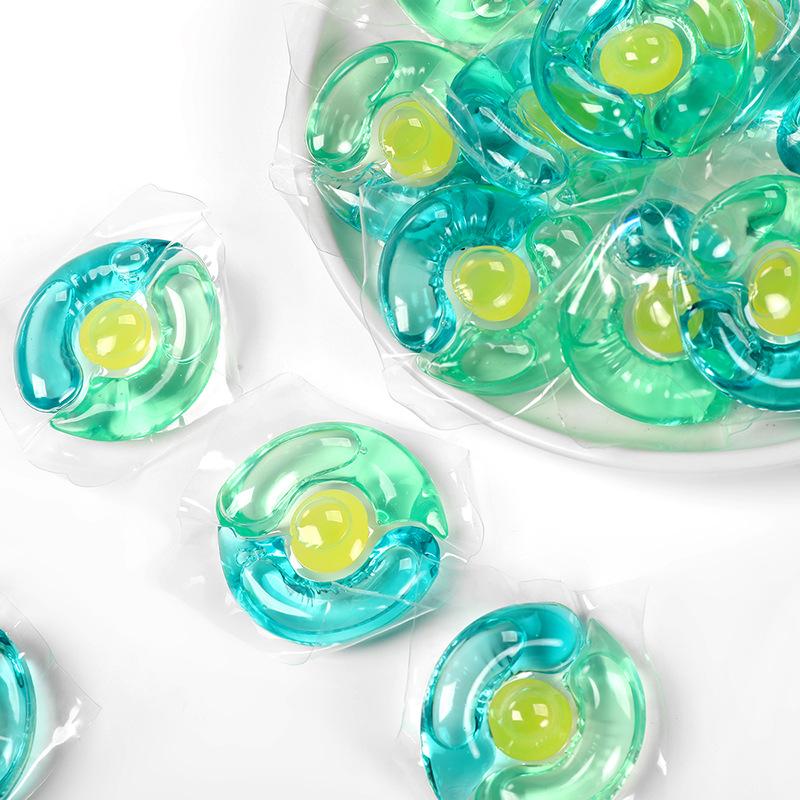 Полумесяц трехкамерный Стиральные шарики три в одном Стиральные шарики обеззараживание,ароматизация