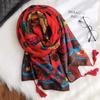 New tassel scarf Yunnan Dali tourism ethnic style shawl women's fashion versatile seaside beach towel