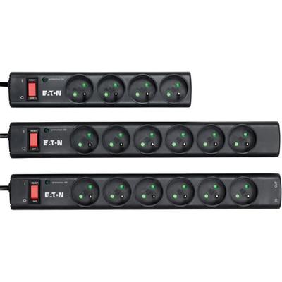 Удлинитель/сетевой фильтр — EATON Protection Strip 6 FR — PS6F — 6 французских розеток — черный