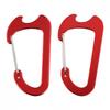 Easy To Carry Aluminum Carabiner Keychain Buckle Outdoor Gear