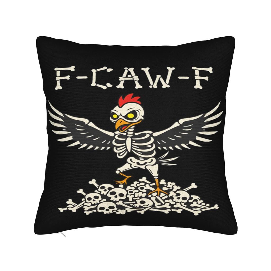 Chicken F-CAW-F  Pillowcases  Vintage Pillow Case For Sofa Car Home Decor Comfy Pillow Cover