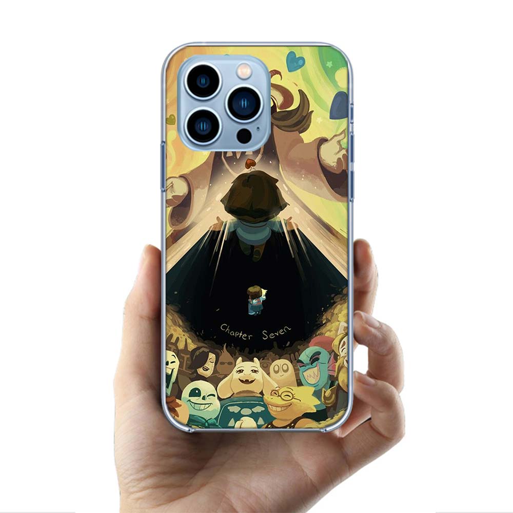 Chapter art Undertale Cases Phone Case For Iphone 17E 16E 17 Air 16 Pro Max 15 Pro 14 Plus 11 13 12 Mini Cover Cases Compatible