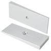 2" Wide 4°Degree Steel Leaf Spring Degree Shims Black silver- Set of 2