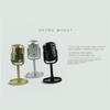 Simulation Retro Microphones Old-fashioned Fake Microphone Model Tripod Stand Night Household Singing Studio Photography Props