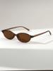 3PCS Unisex Minimalist Style Color Block Fashion Glasses Set Suitable for Daily Wear Photography And Driving