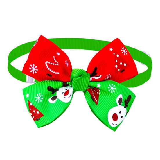 Ошейник для кошек, Рождественская серия, узор, декор, аксессуары, удобные для ношения домашние собаки, галстук-бабочка для кошек, товары для домашних животных