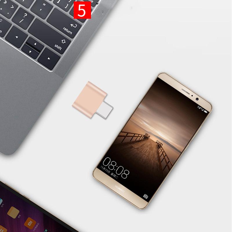 1-5 шт. OTG USB 3.0 на Type C Адаптер Type-c Женский на USB Мужской Конвертер для Macbook Xiaomi Samsung USB C на USB OTG Разъем