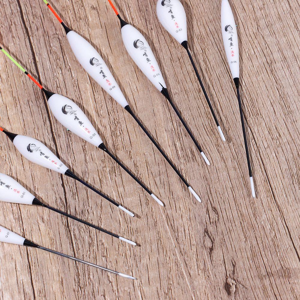 High Quality Durable Sensitivity Portable Short Crucian Carp Plastic Bobber Float Fishing Floats
