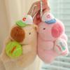 10/15 шт. игрушки Capybara Clap Circle Slap Wrap Wristband Bracelet Capybara Plush Hand Ring Fun Pop Circles Kids Gift
