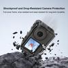 Для DJI Osmo Action 6 PULUZ Пластиковая клетка Рама-адаптер с вертикально-горизонтальным расширением с креплением для холодного башмака (черный)