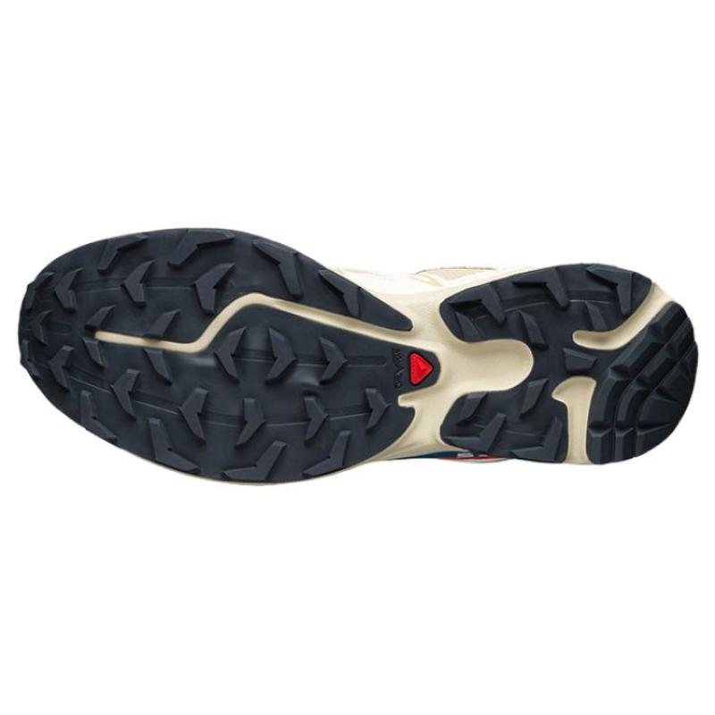 SALOMON Кроссовки XT-6 Бежевый Белый Синий 472885