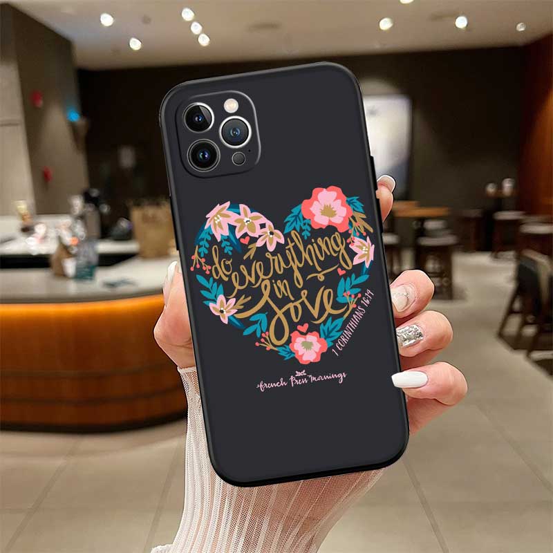 NH9 Bible Verse Jesus Christ New High-End Shell Phone Case for Redmi Note 10 11 12 Pro Max 10S 10C 10T 11A 11S 12S 12C
