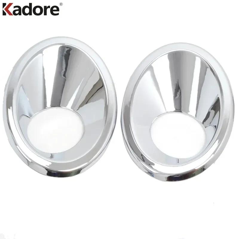 Для Renault Koleos 2008 2009 2010 2011 Хромированная накладка на передний противотуманный фонарь автомобиля, отделка ободка противотуманной фары, аксессуары