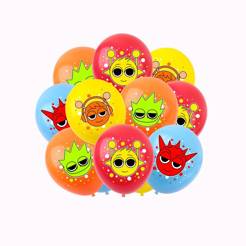 Воздушные шары на день рождения в стиле ритм-бокса для украшения детской вечеринки